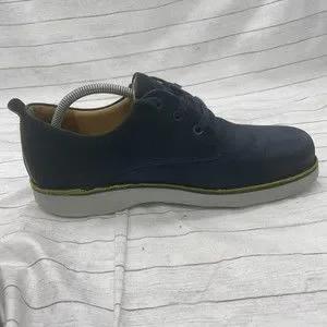 Samuel Hubbard Free Unsneaker Navy Nubuck Leather Oxford Dress Sneaker Shoe 10M Men main image 3